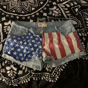 Jean shorts